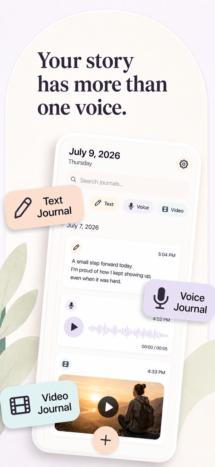 Shanti Journal diary directory screen