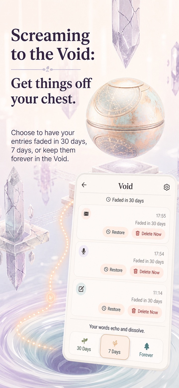 Shanti Journal The Void screen