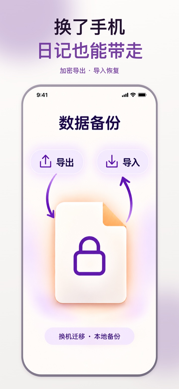 小安日记本加密导出与导入